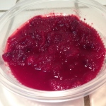 Cranberry sauce